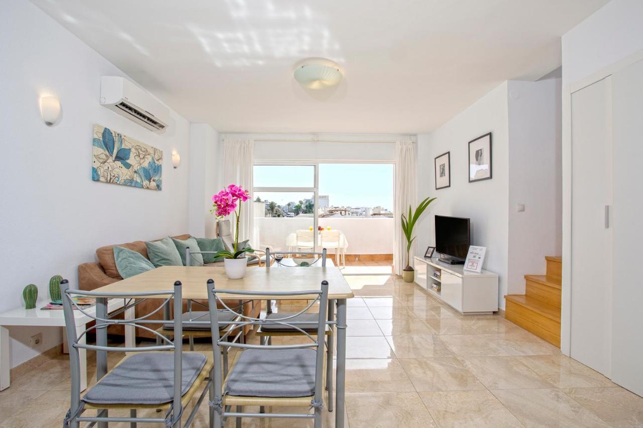 Atico Frente Al Mar - Vistas, Piscina, Terrazas, Parking! Apartment Benalmádena Exterior photo